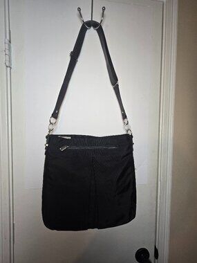 Travelpro United Airlines Black Nylon Organizer Bag